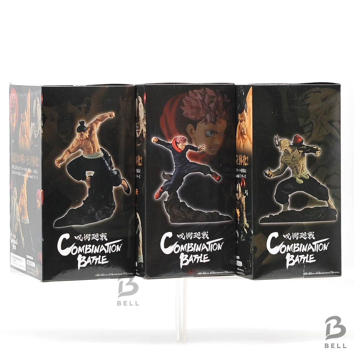 Jujutsu Kaisen Yuji Itadori Aoi Todo Hanami Figure Set of 3 Combination Battle