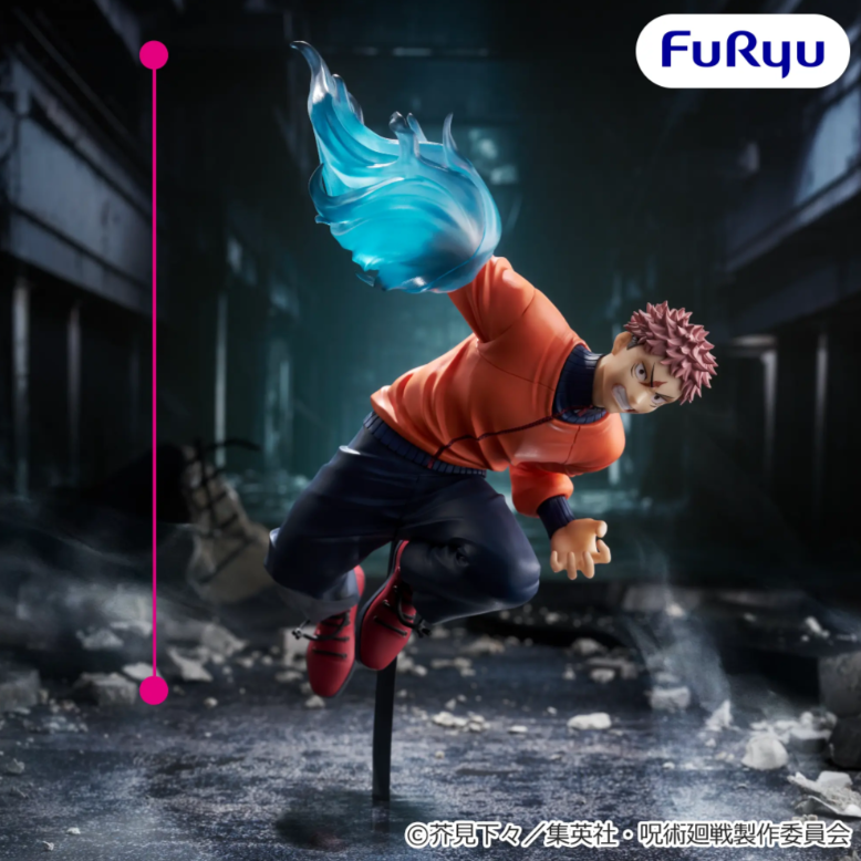 Jujutsu Kaisen Yuji Itadori Trio-Try-iT Figure FuRyu Anime Toy Collectable New
