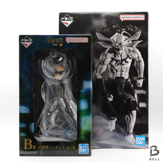 Ichiban Kuji Jujutsu Kaisen Shibuya Incident Fushiguro Makora Figure Set of 2