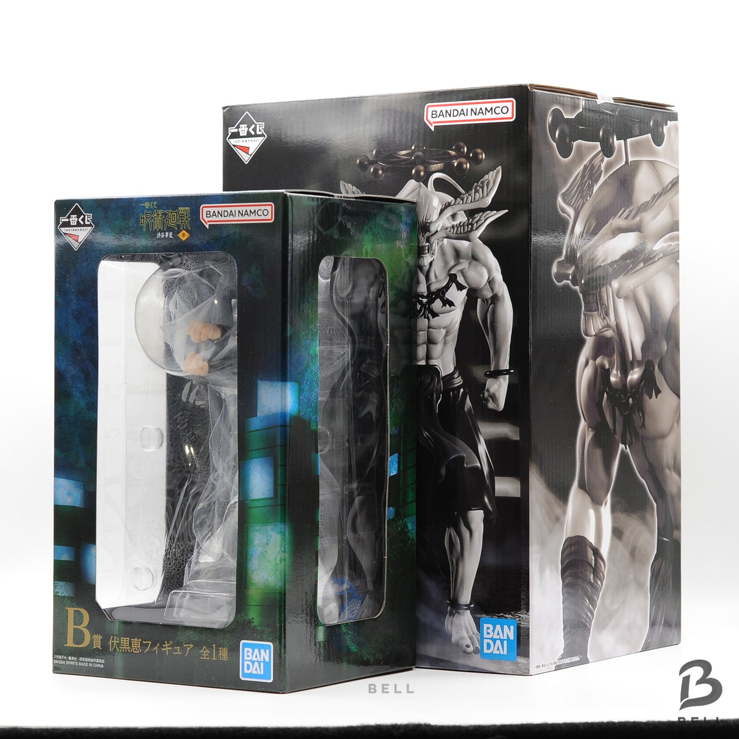 Ichiban Kuji Jujutsu Kaisen Shibuya Incident Fushiguro Makora Figure Set of 2