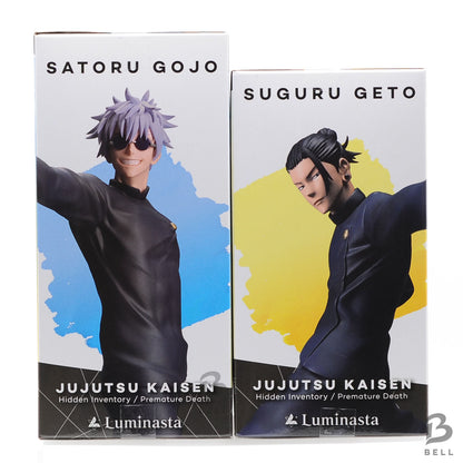 Jujutsu Kaisen Satoru Gojo Suguru Geto Figure Luminasta Kaigyoku Gyokusetsu New