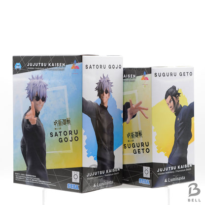 Jujutsu Kaisen Satoru Gojo Suguru Geto Figure Luminasta Kaigyoku Gyokusetsu New