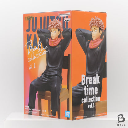 Jujutsu Kaisen Yuji Itadori Break Time Collection vol.1 Banpresto JJK sealed new
