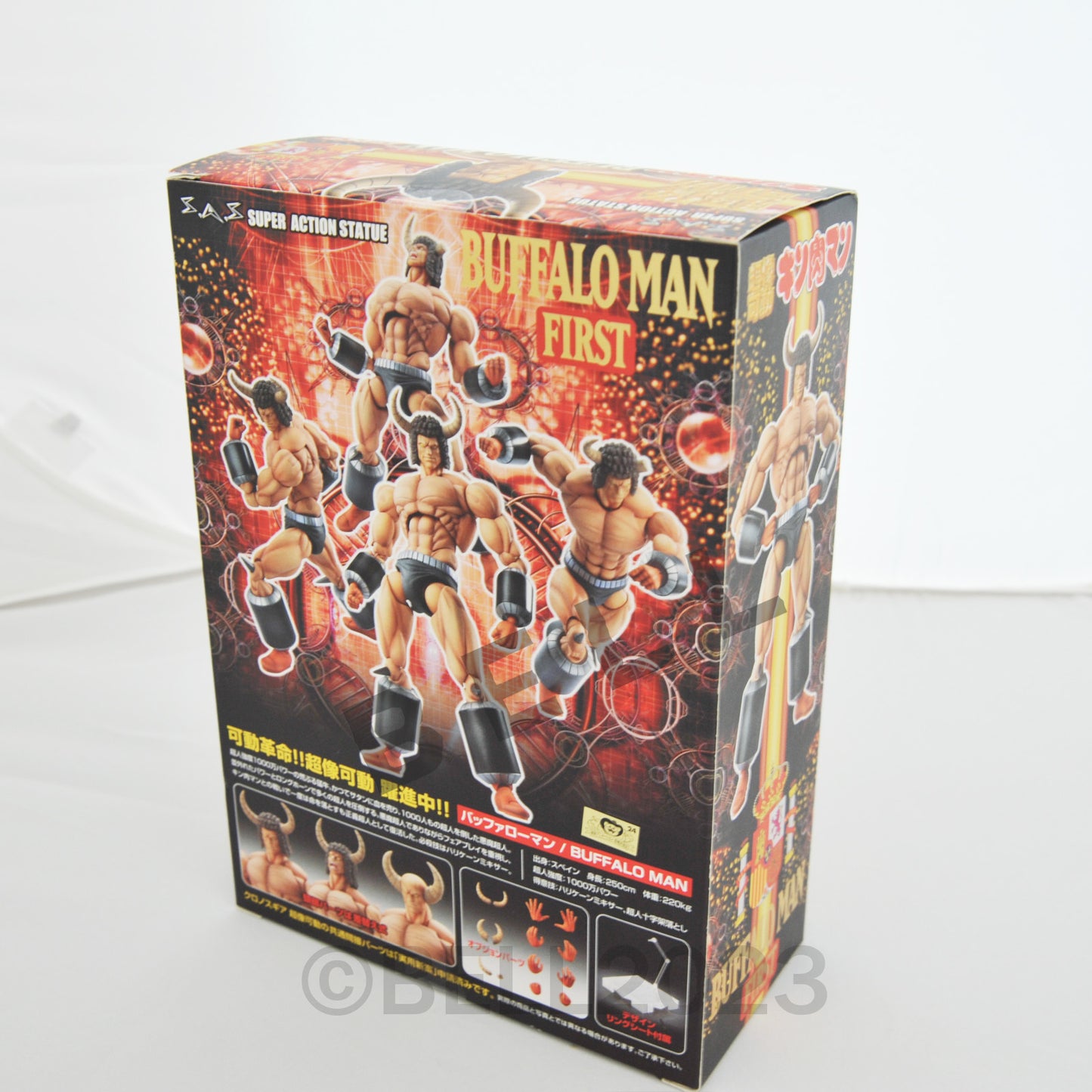 KINNIKUMAN BUFFALOMAN Super Action Figure first Medicos Entertainment Japan New