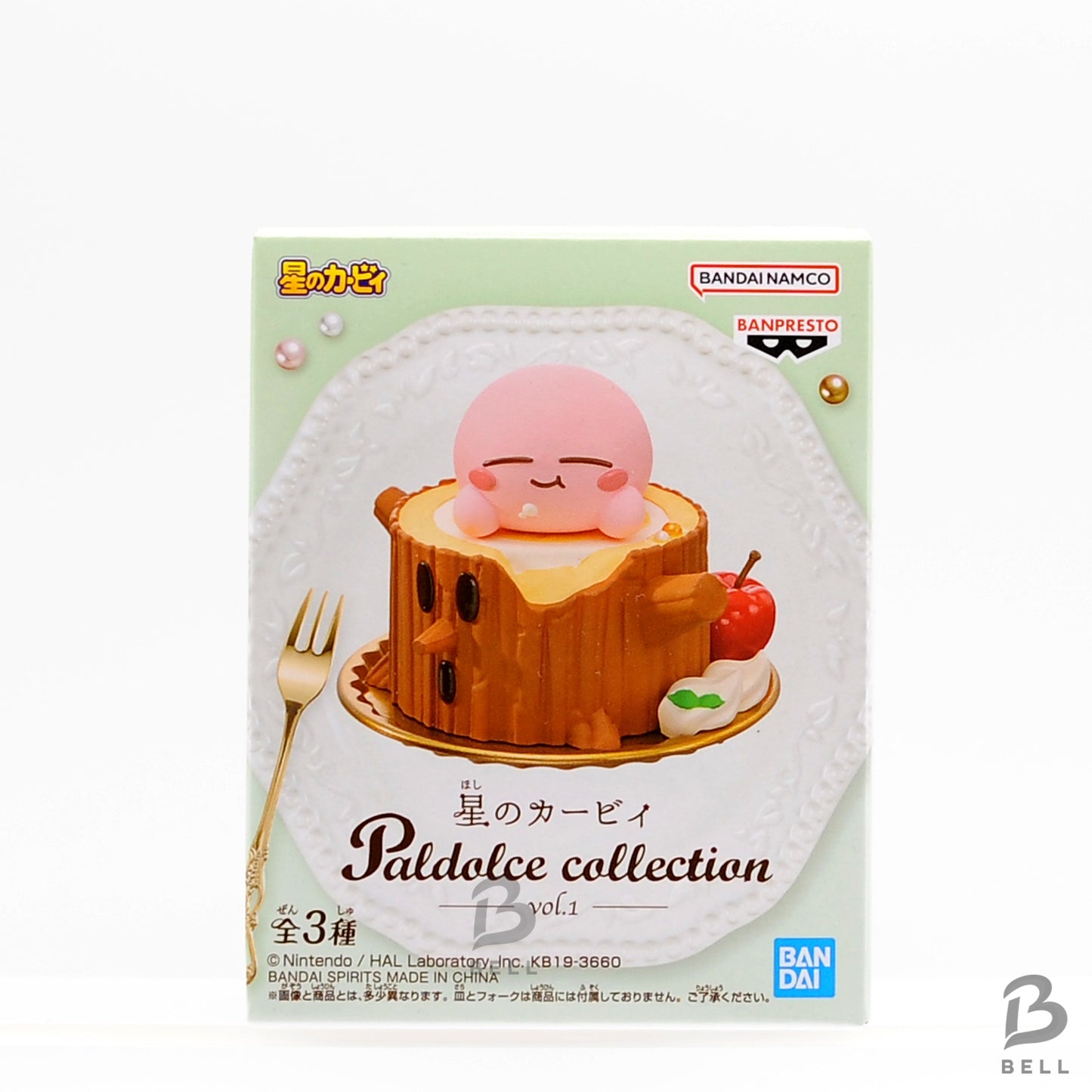 Kirby figure Paldolce Collection Vol.1B -Whispy Woods' Stump Roll Cake JPN BNIB