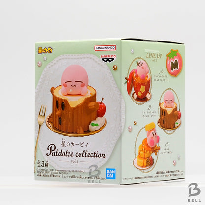 Kirby figure Paldolce Collection Vol.1B -Whispy Woods' Stump Roll Cake JPN BNIB