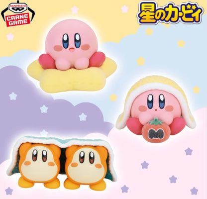 Kirby of the Stars Kirby Figure Paldolce collection Fluffy Puffy set of 4 Game