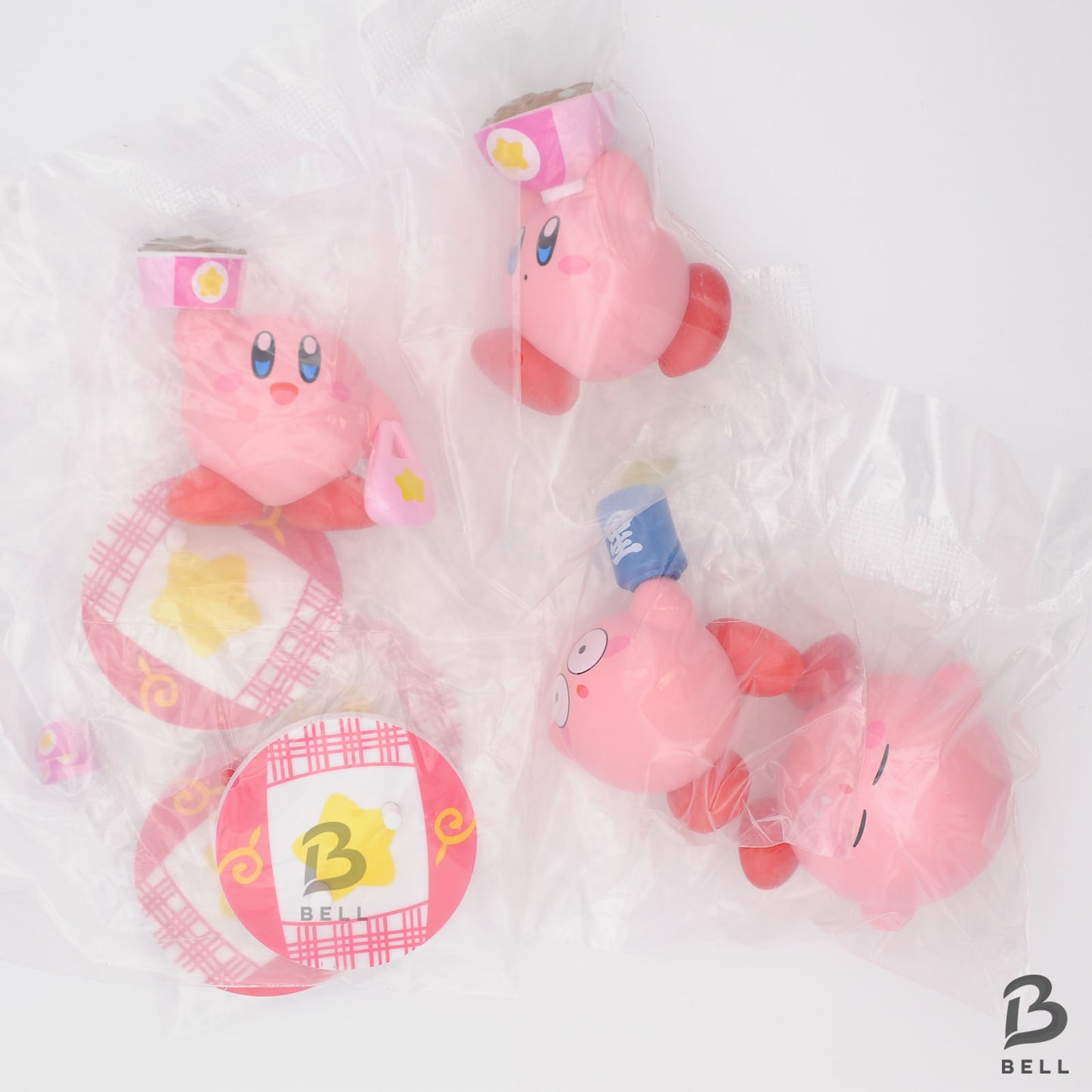 Yoshinoya x Kirby of the Stars original figure vol.1 4 type set Complete w/bag