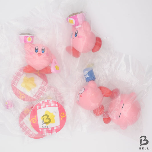 Yoshinoya x Kirby of the Stars original figure vol.1 4 type set Complete w/bag