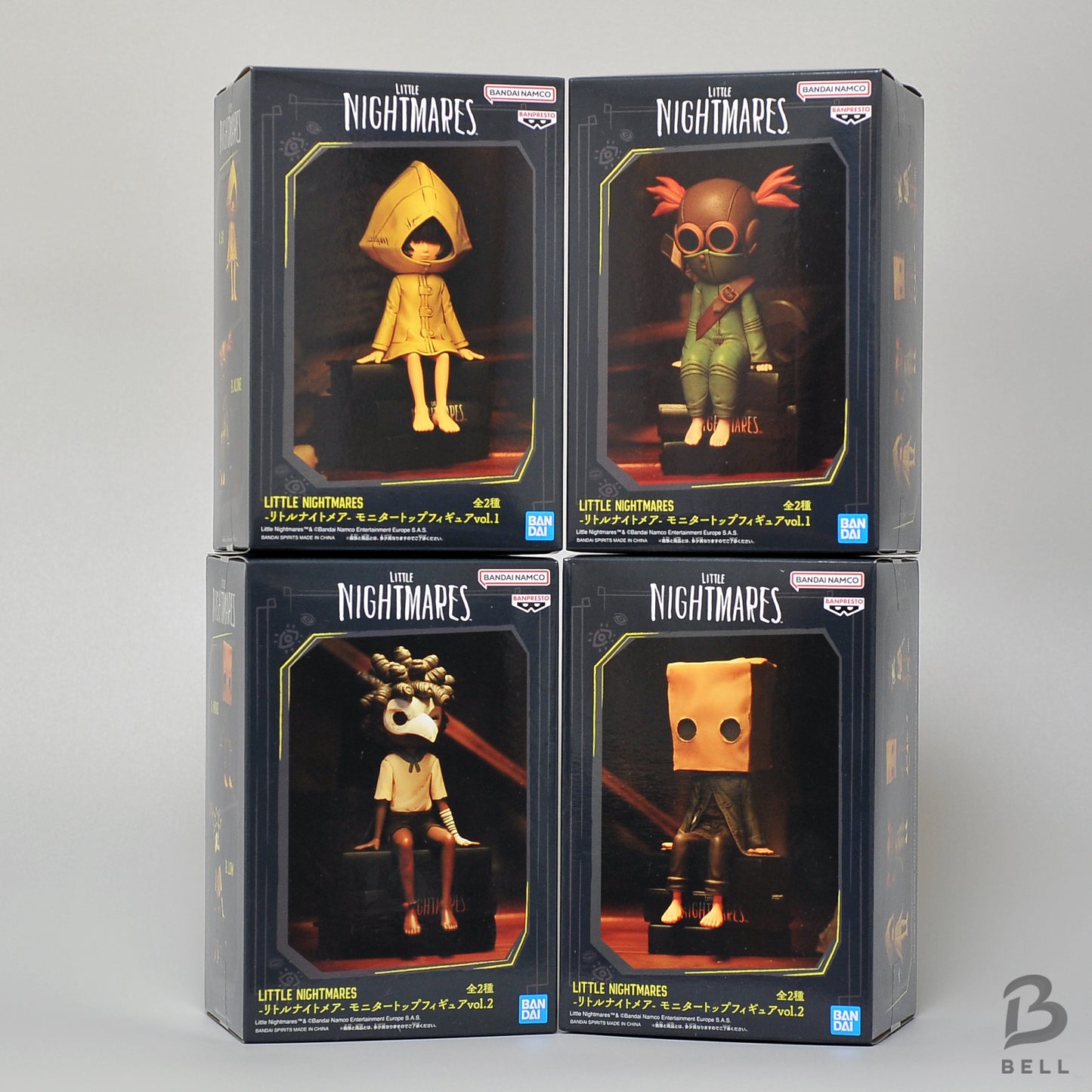 LITTLE NIGHTMARES Monitor Top Figure vol.1 vol.2 Six Alone Mono Low Set of 4 New
