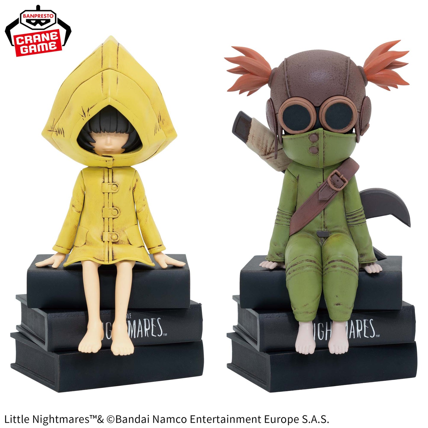 LITTLE NIGHTMARES Monitor Top Figure vol.1 vol.2 Six Alone Mono Low Set of 4 New