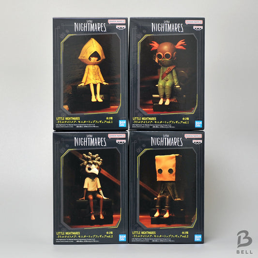 LITTLE NIGHTMARES Monitor Top Figure vol.1 vol.2 Six Alone Mono Low Set of 4 New