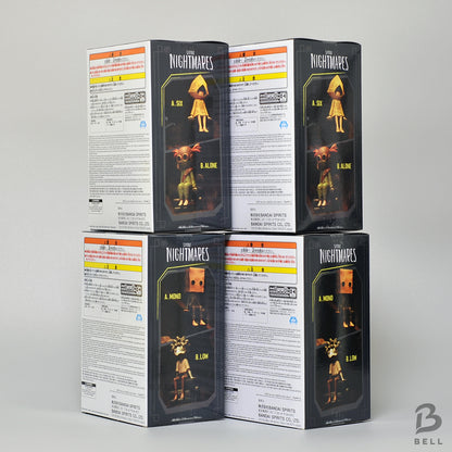 LITTLE NIGHTMARES Monitor Top Figure vol.1 vol.2 Six Alone Mono Low Set of 4 New