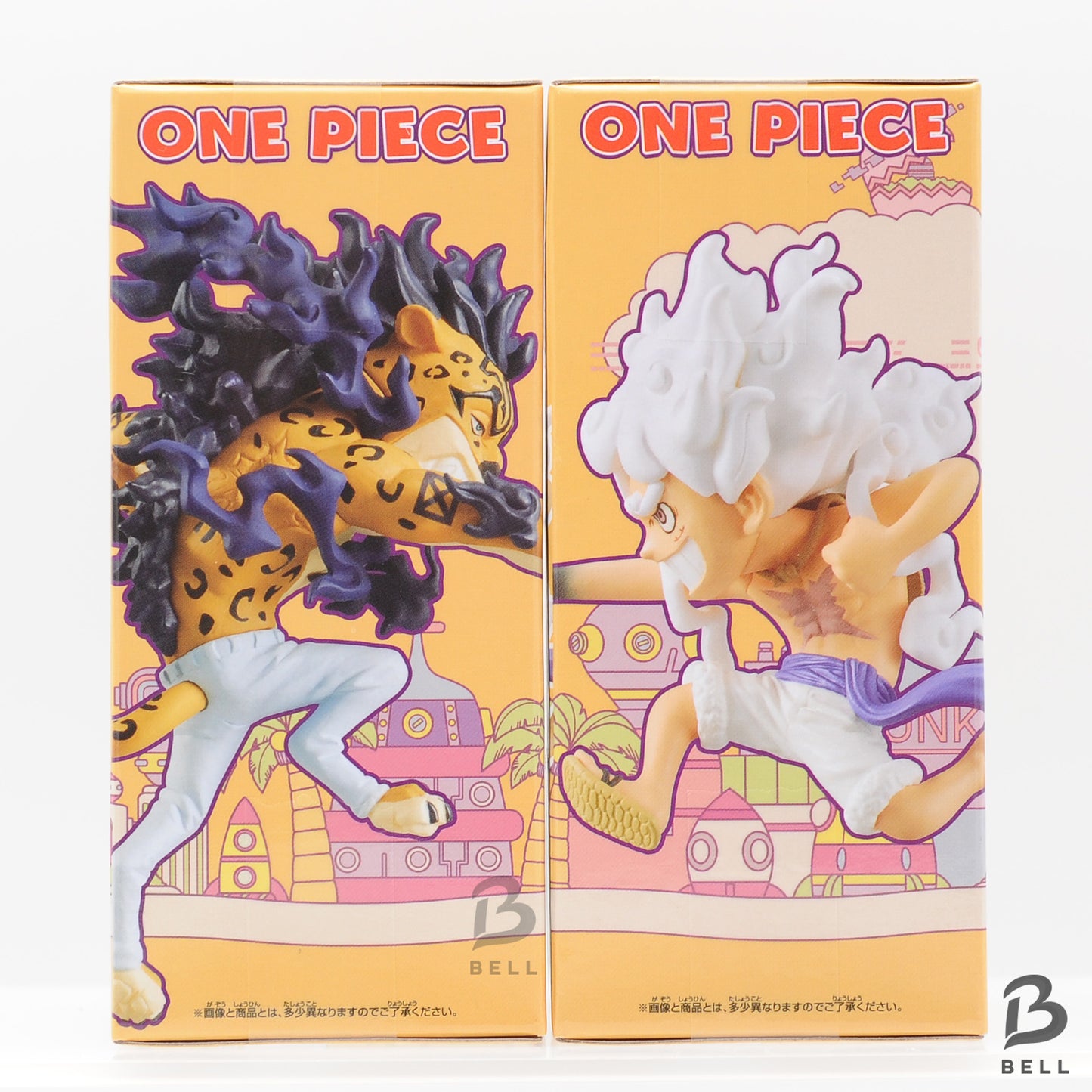 One Piece WCF lot World Collectable Figure Egg Head 3 Luffy & Lucci Set of 2 New