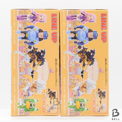 One Piece WCF lot World Collectable Figure Egg Head 3 Luffy & Lucci Set of 2 New