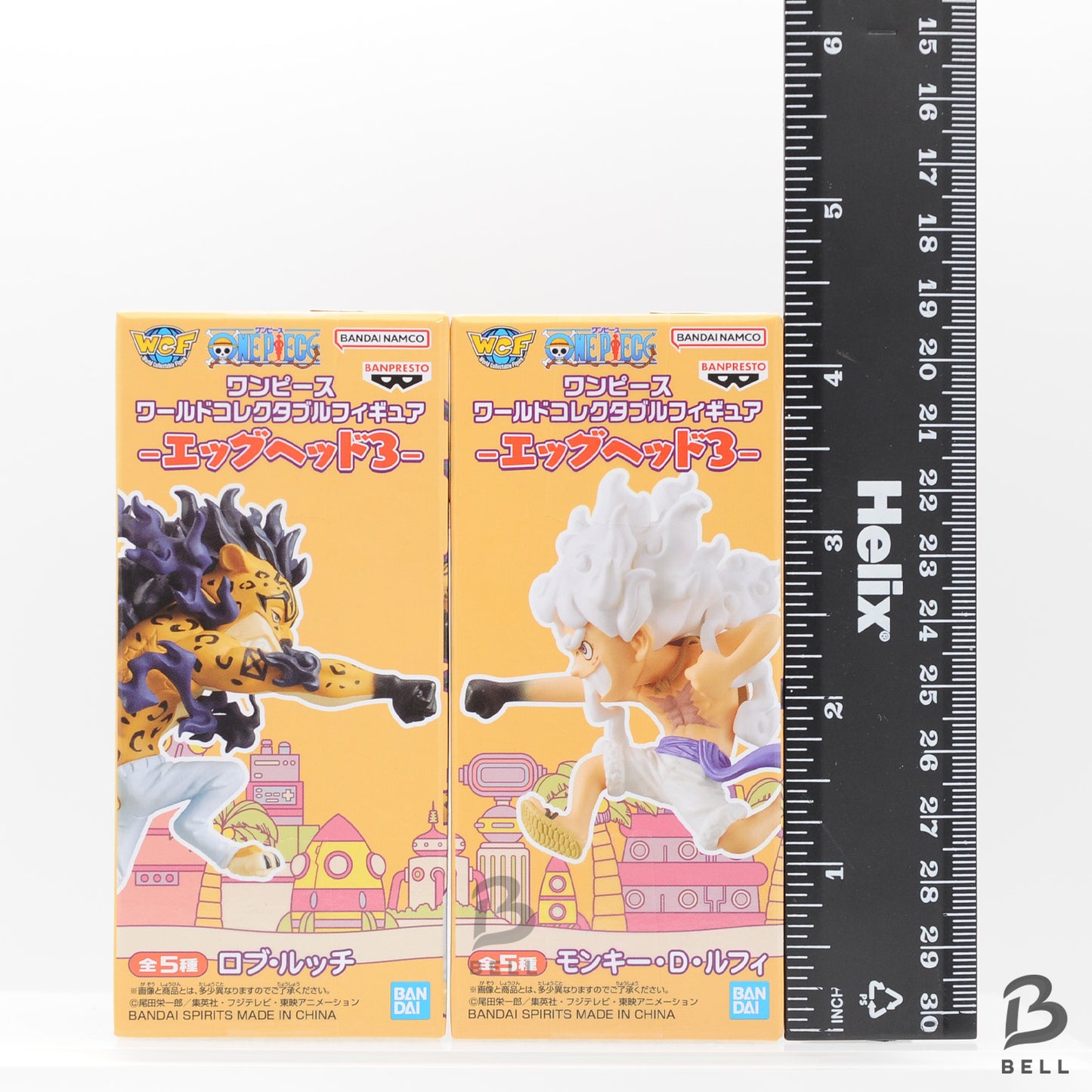 One Piece WCF lot World Collectable Figure Egg Head 3 Luffy & Lucci Set of 2 New