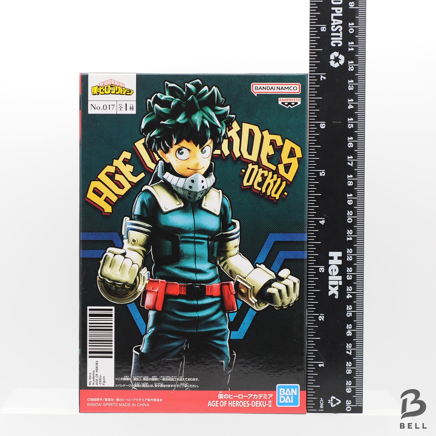 My Hero Academia Deku Figure AGE OF HEROES-DEKU-II Izuku Midoriya Banpresto JPN