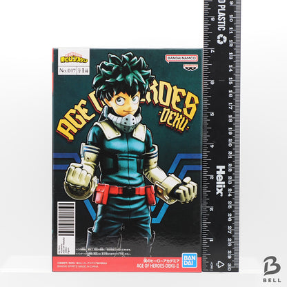 My Hero Academia Deku Figure AGE OF HEROES-DEKU-II Izuku Midoriya Banpresto JPN