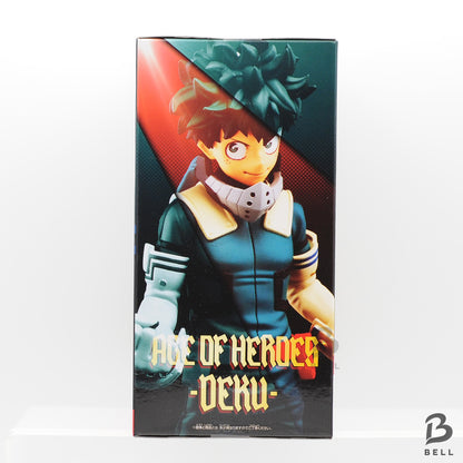 My Hero Academia Deku Figure AGE OF HEROES-DEKU-II Izuku Midoriya Banpresto JPN