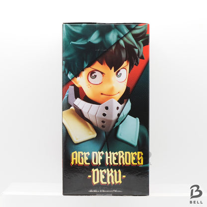 My Hero Academia Deku Figure AGE OF HEROES-DEKU-II Izuku Midoriya Banpresto JPN