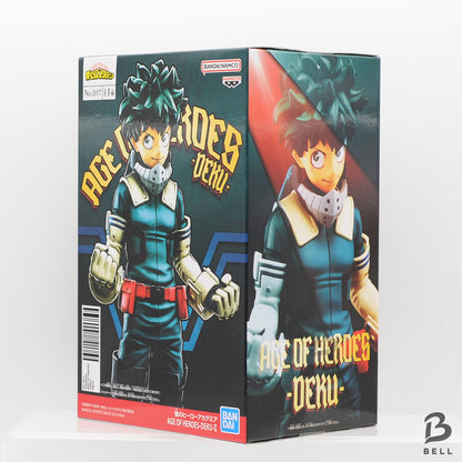My Hero Academia Deku Figure AGE OF HEROES-DEKU-II Izuku Midoriya Banpresto JPN