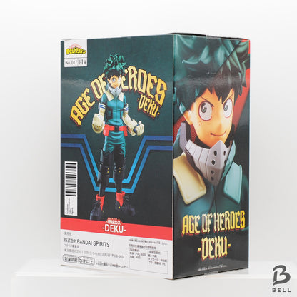 My Hero Academia Deku Figure AGE OF HEROES-DEKU-II Izuku Midoriya Banpresto JPN
