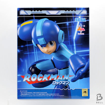 Luminasta Mega Man Rockman Figure SEGA JAPAN Video Game Anime 5.5×7.5 inch BNIB