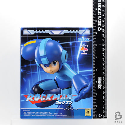 Luminasta Mega Man Rockman Figure SEGA JAPAN Video Game Anime 5.5×7.5 inch BNIB