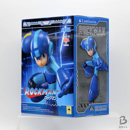 Luminasta Mega Man Rockman Figure SEGA JAPAN Video Game Anime 5.5×7.5 inch BNIB