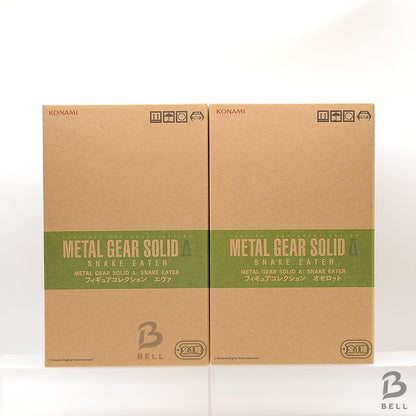 Metal Gear Solid Delta: Snake Eater Figure Collection Ocelot Eva Set of 2 JAPAN