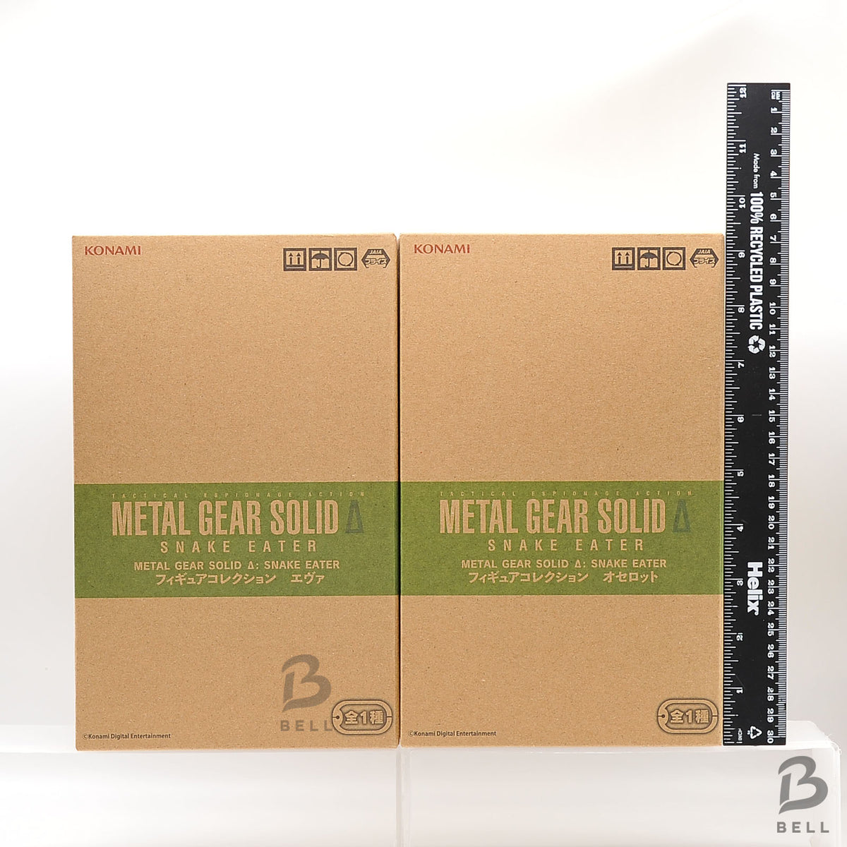 Metal Gear Solid Delta: Snake Eater Figure Collection Ocelot Eva Set of 2 JAPAN