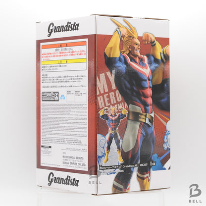 My Hero Academia All Might Grandista Banpresto Figure From Japan Sealed