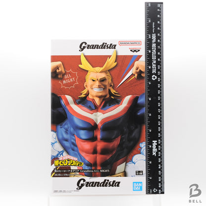 My Hero Academia All Might Grandista Banpresto Figure From Japan Sealed