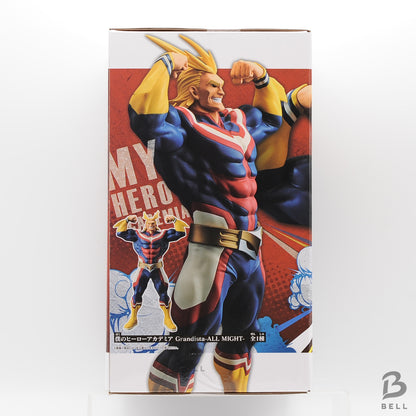 My Hero Academia All Might Grandista Banpresto Figure From Japan Sealed