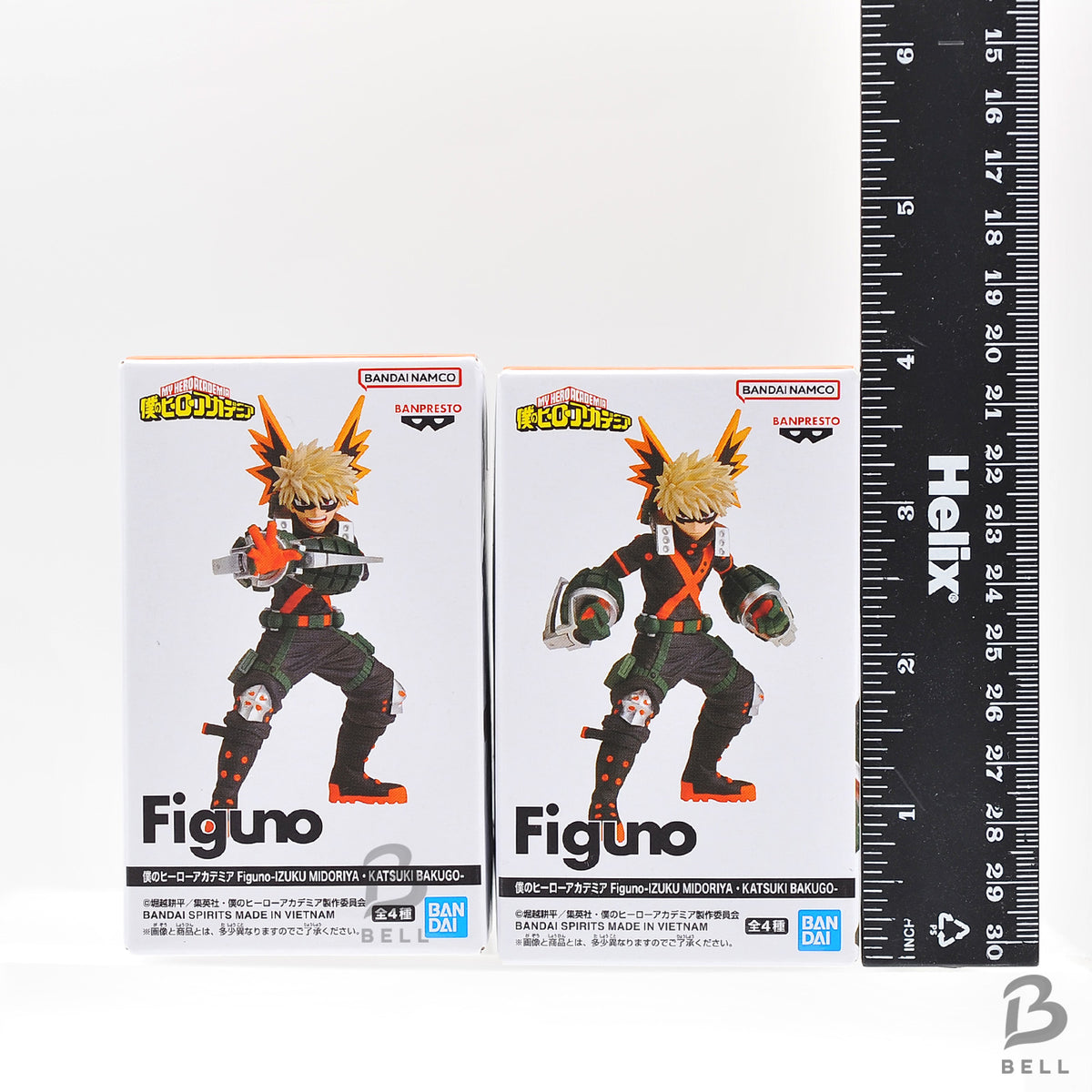 My Hero Academia Figuno Katsuki Bakugo Set of 2 Figures Banpresto Official Japan