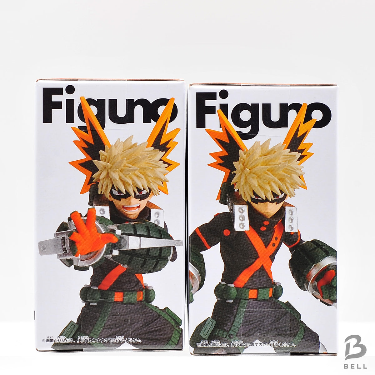 My Hero Academia Figuno Katsuki Bakugo Set of 2 Figures Banpresto Official Japan