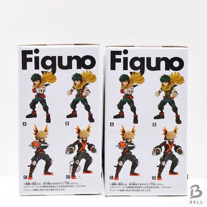 My Hero Academia Figuno Katsuki Bakugo Set of 2 Figures Banpresto Official Japan