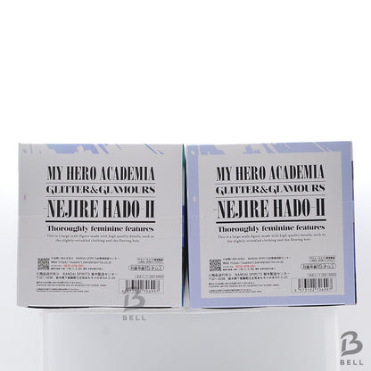 My Hero Academia GLITTER GLAMOURS NEJIRE HADO II Set of 2 Banpresto Fig Japan