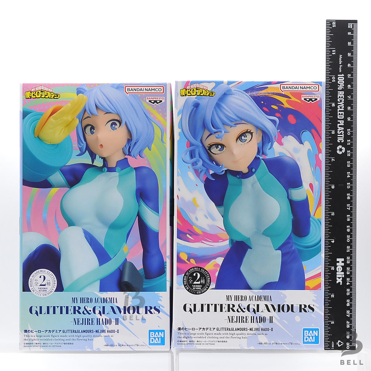 My Hero Academia GLITTER GLAMOURS NEJIRE HADO II Set of 2 Banpresto Fig Japan