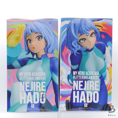 My Hero Academia GLITTER GLAMOURS NEJIRE HADO II Set of 2 Banpresto Fig Japan