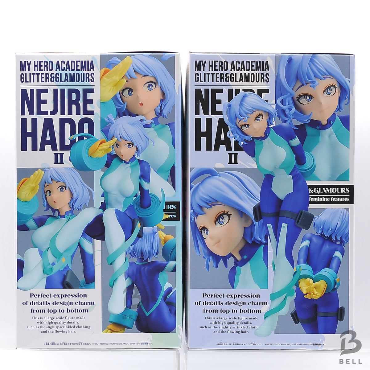 My Hero Academia GLITTER GLAMOURS NEJIRE HADO II Set of 2 Banpresto Fig Japan