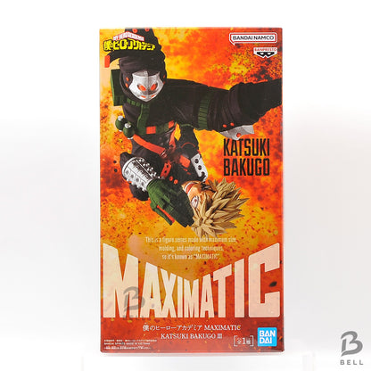 My Hero Academia Katsuki Bakugo III MAXIMATIC Banpresto Figure Anime Japan New