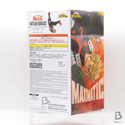 My Hero Academia Katsuki Bakugo III MAXIMATIC Banpresto Figure Anime Japan New