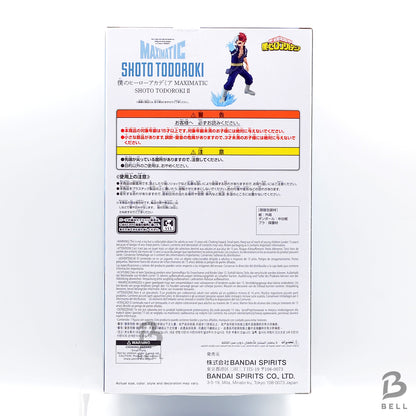 My Hero Academia MAXIMATIC Shoto Todoroki II Figure Banpresto Japan Authentic JP