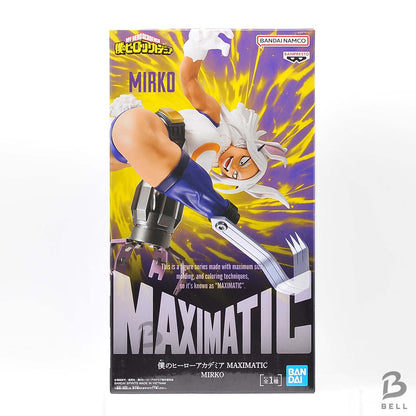 My Hero Academia Mirko MAXIMATIC Banpresto Anime Figure Toy Official Japan New