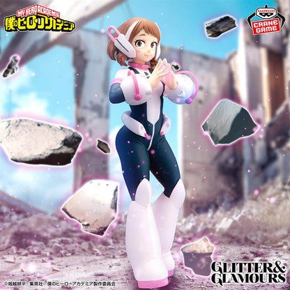 My Hero Academia GLITTER & GLAMOURS Ochaco Uraraka Figure Banpresto Official JP