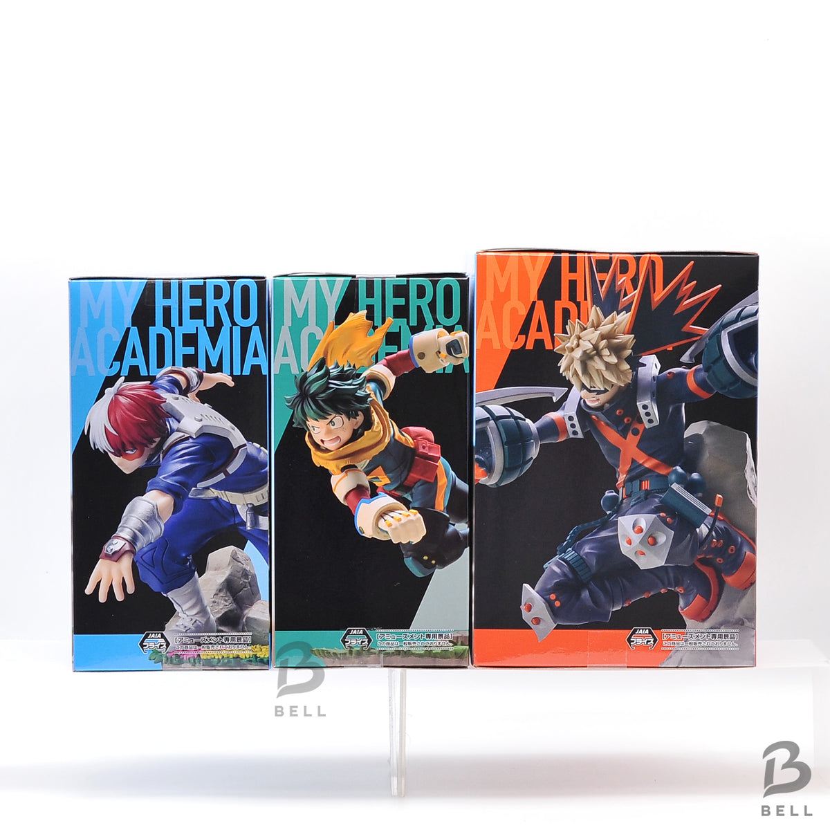 My Hero Academia The Movie You're Next XrossLink Figure Set Deku Bakugo Todoroki
