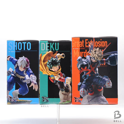 My Hero Academia The Movie You're Next XrossLink Figure Set Deku Bakugo Todoroki