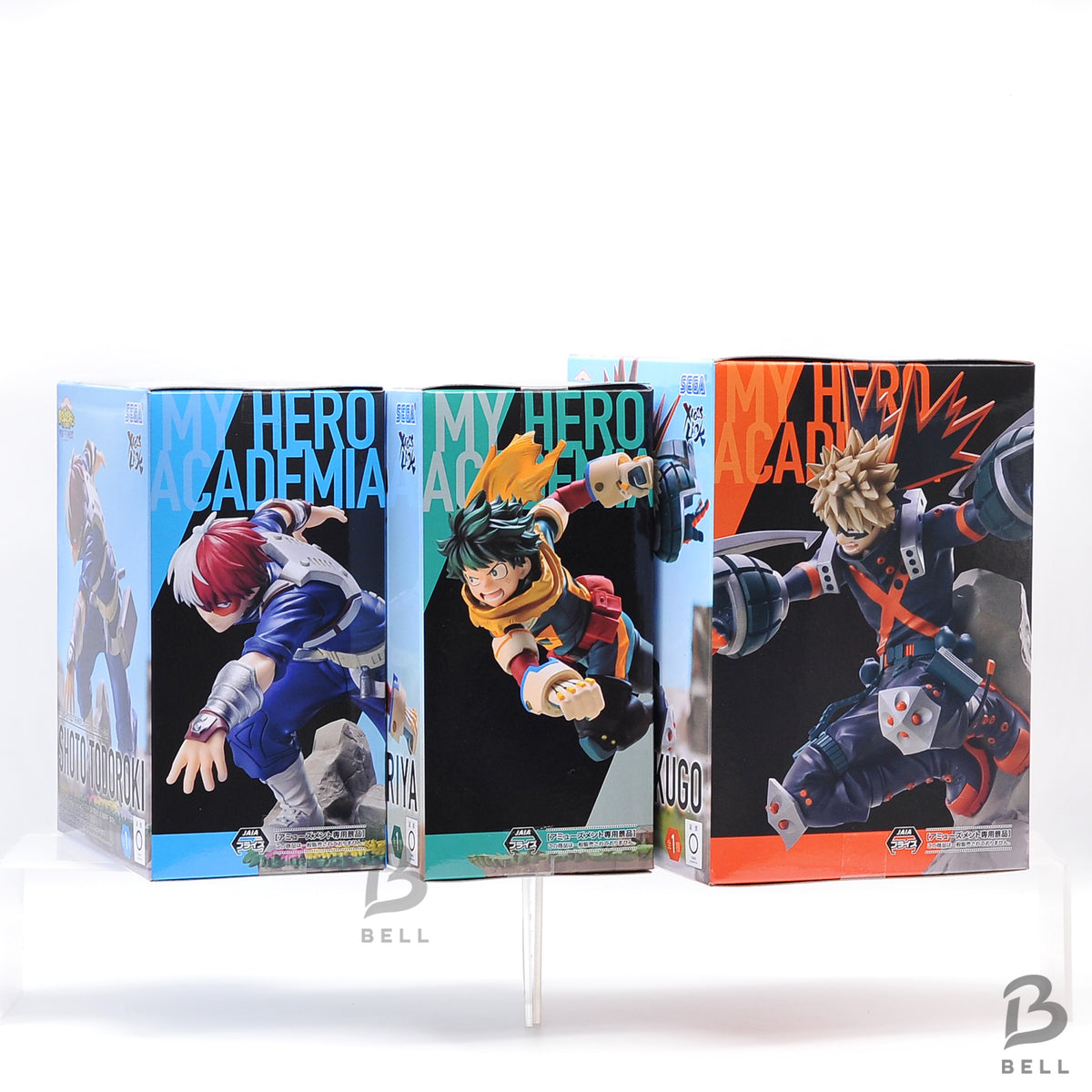 My Hero Academia The Movie You're Next XrossLink Figure Set Deku Bakugo Todoroki