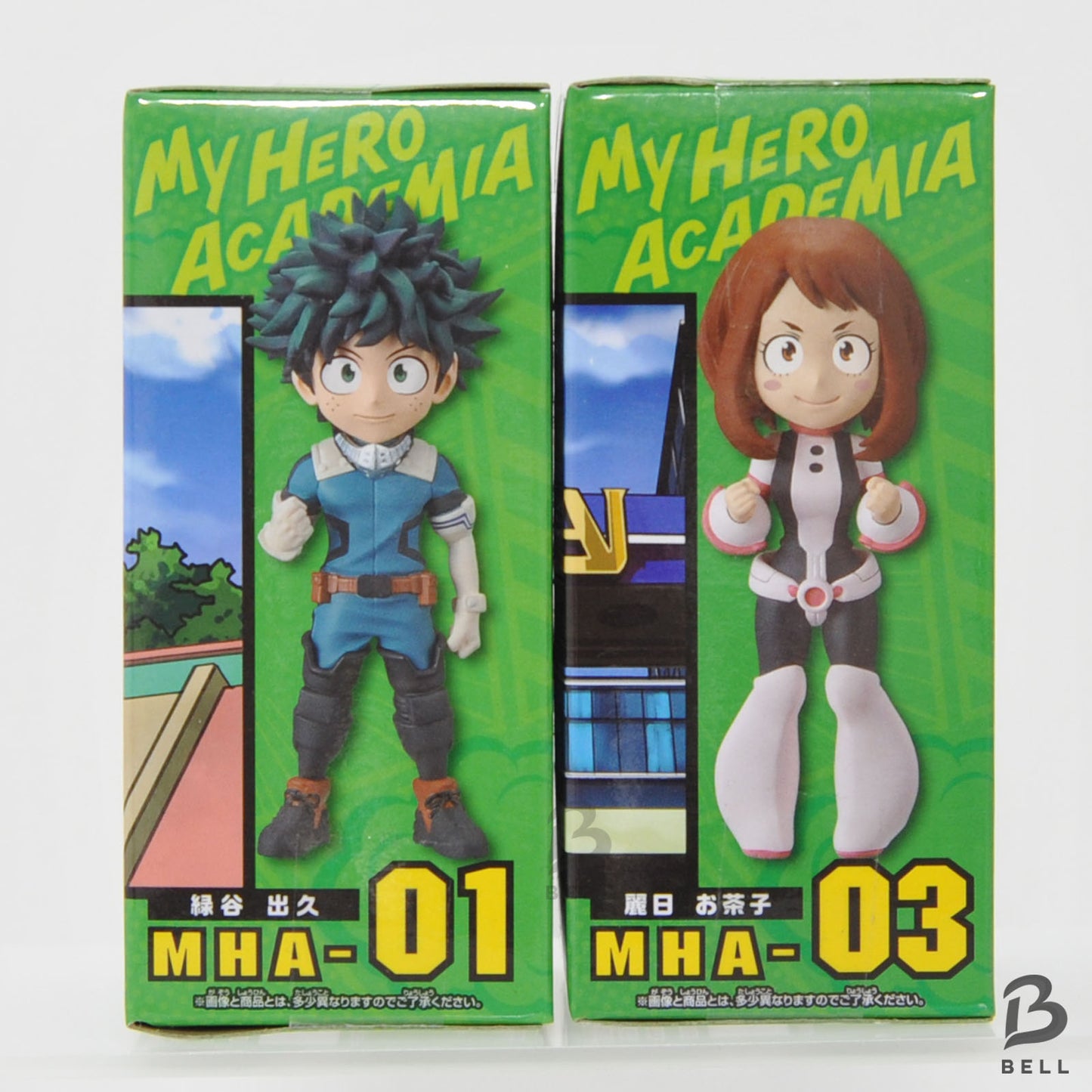 My Hero Academia figure lot World Collectible Izuku Midoriya Ochaco Uraraka WCF